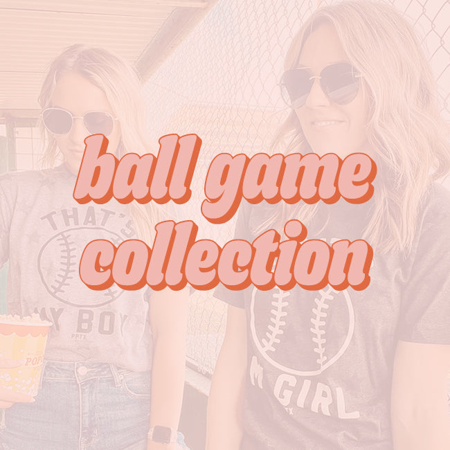 Shop our Ball Game Collection at PPTX. Click to shop.