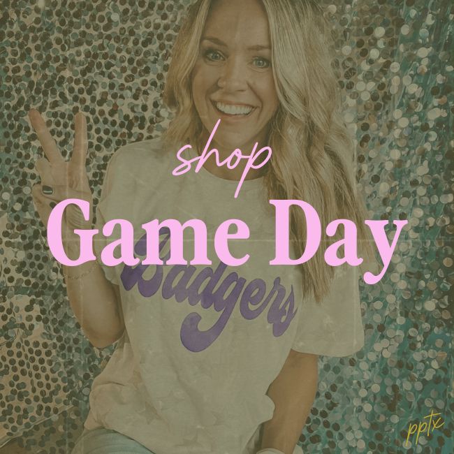 Shop PPTX Gameday tees, sweatshirts, shoes, and accessories in school colors.