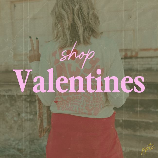 Shop PPTX Valentine Tees and Accessories