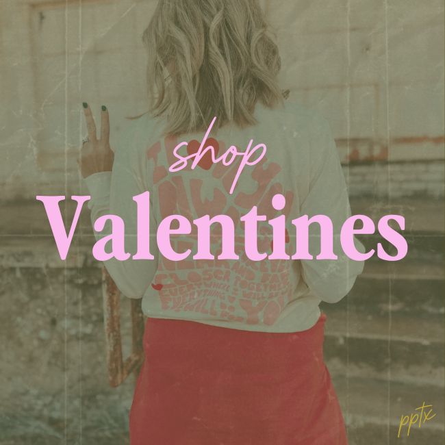 Shop our valentine collection of graphic tees and sweatshirts at PPTX!