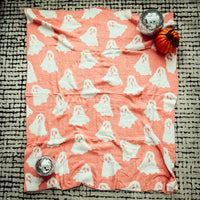 Coral Boo Blanket