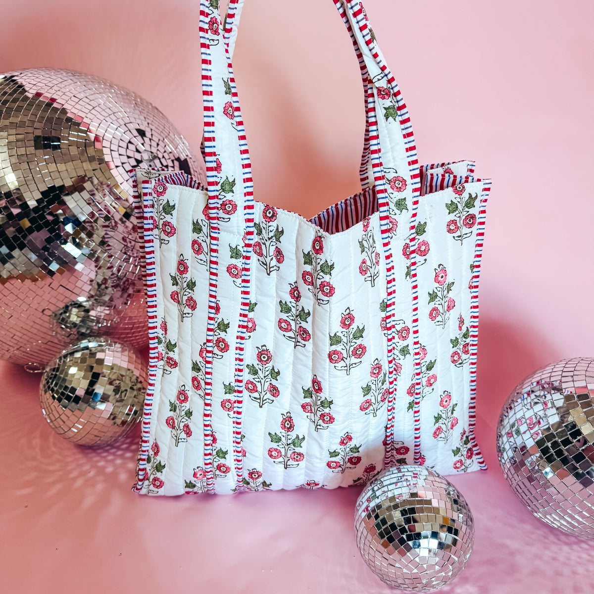 Quilted Tote Bags- 4 Options