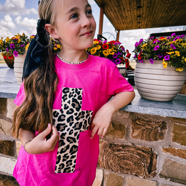 Youth Leopard Cross
