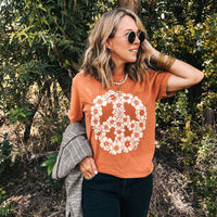 Peace Flower Tee
