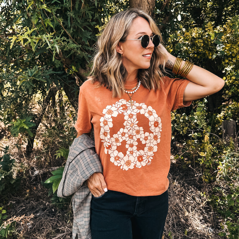 Peace Flower Tee