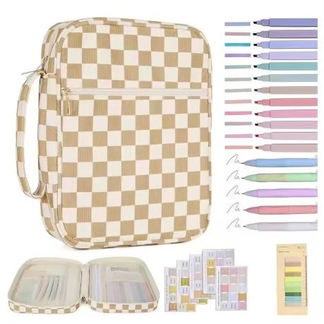 Checkered Bible Case