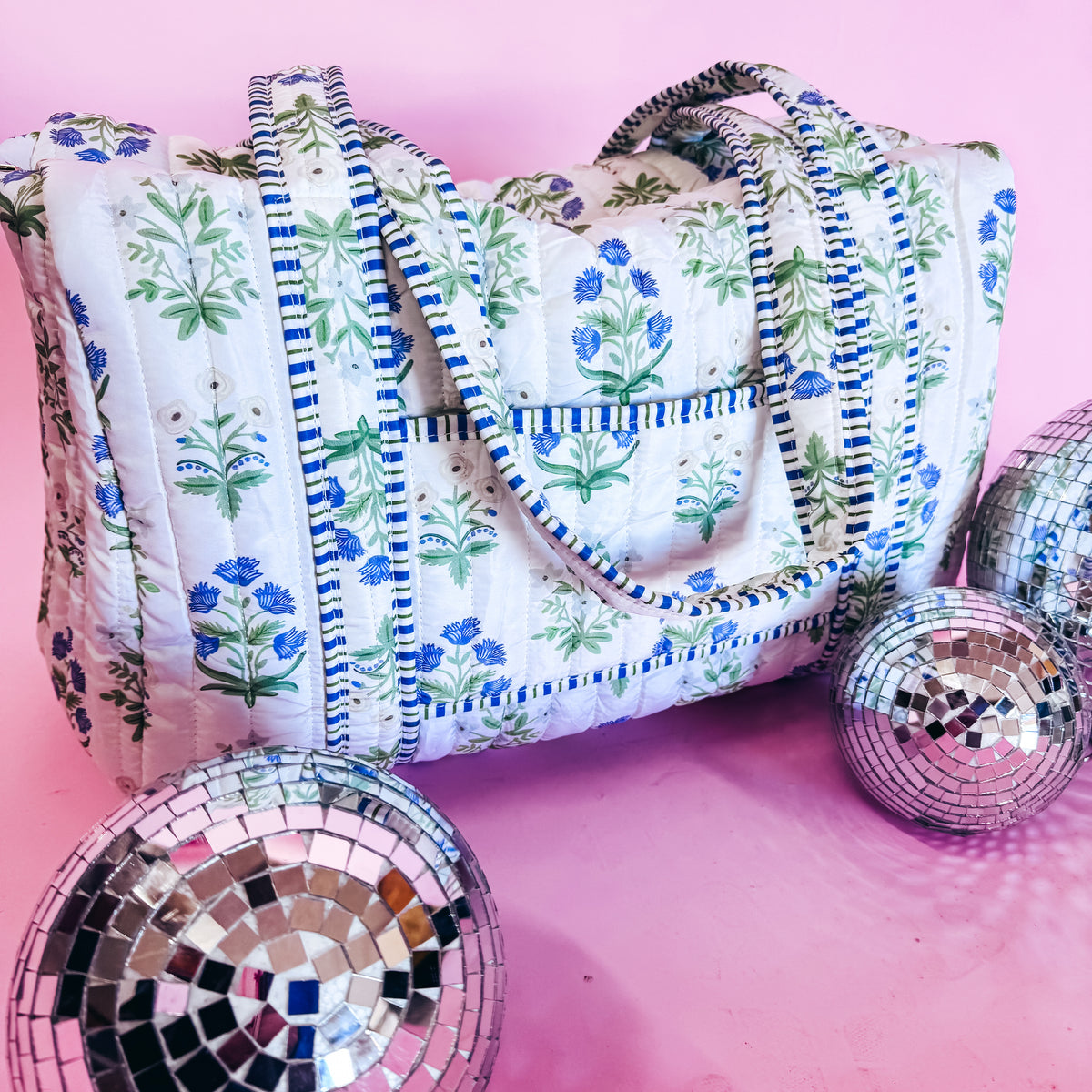 Quilted Duffle Bags- 4 Options