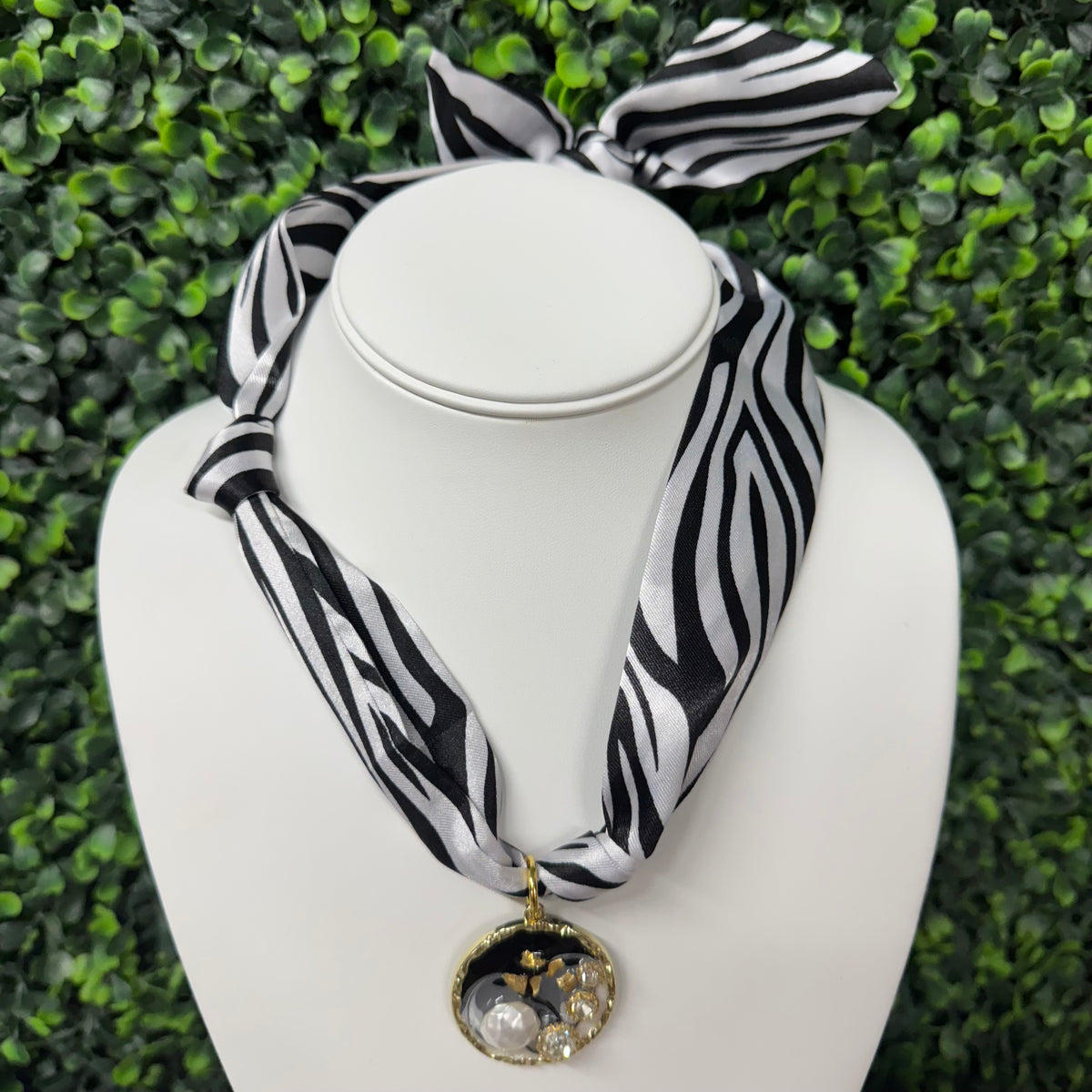 Scarf Charm Necklace