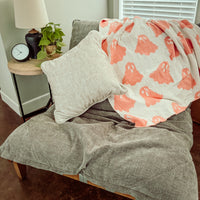 Coral Boo Blanket