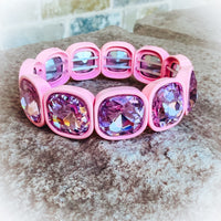 Confetti Gem Stretch Bracelets