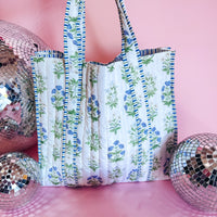 Quilted Tote Bags- 4 Options