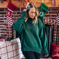 Holiday Hues Sweater - GREEN