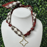 Scarf Charm Necklace