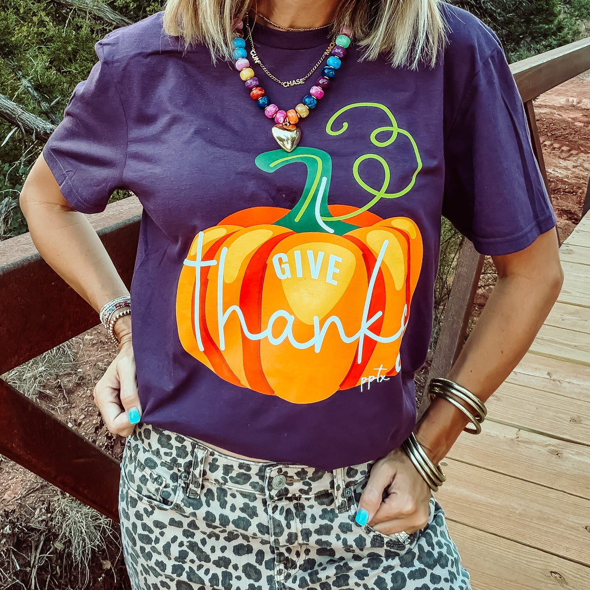 Give Thanks Pumpkin Tee