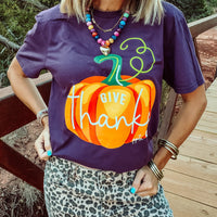Give Thanks Pumpkin Tee