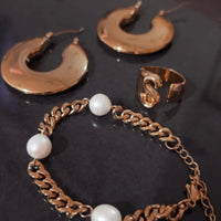 Pearl Chain Bracelet