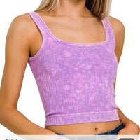 Ribbed Sports Tank - 7 Color Options