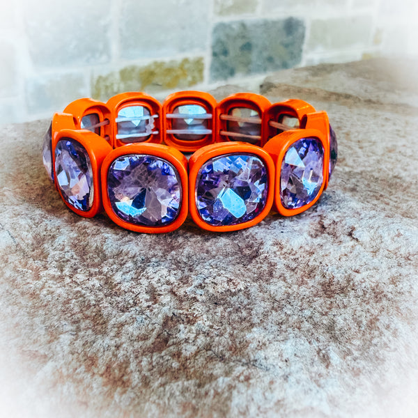 Confetti Gem Stretch Bracelets