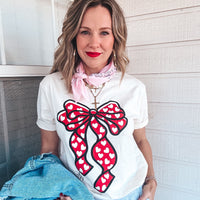Big Heart Bow Tee