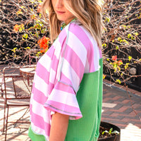 Spring Staple Top - PINK