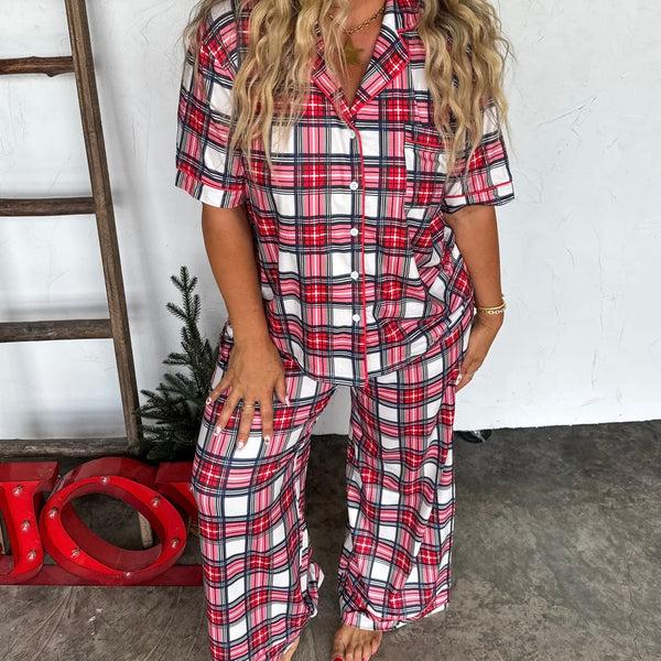 PREORDER Plaid Christmas Jammies