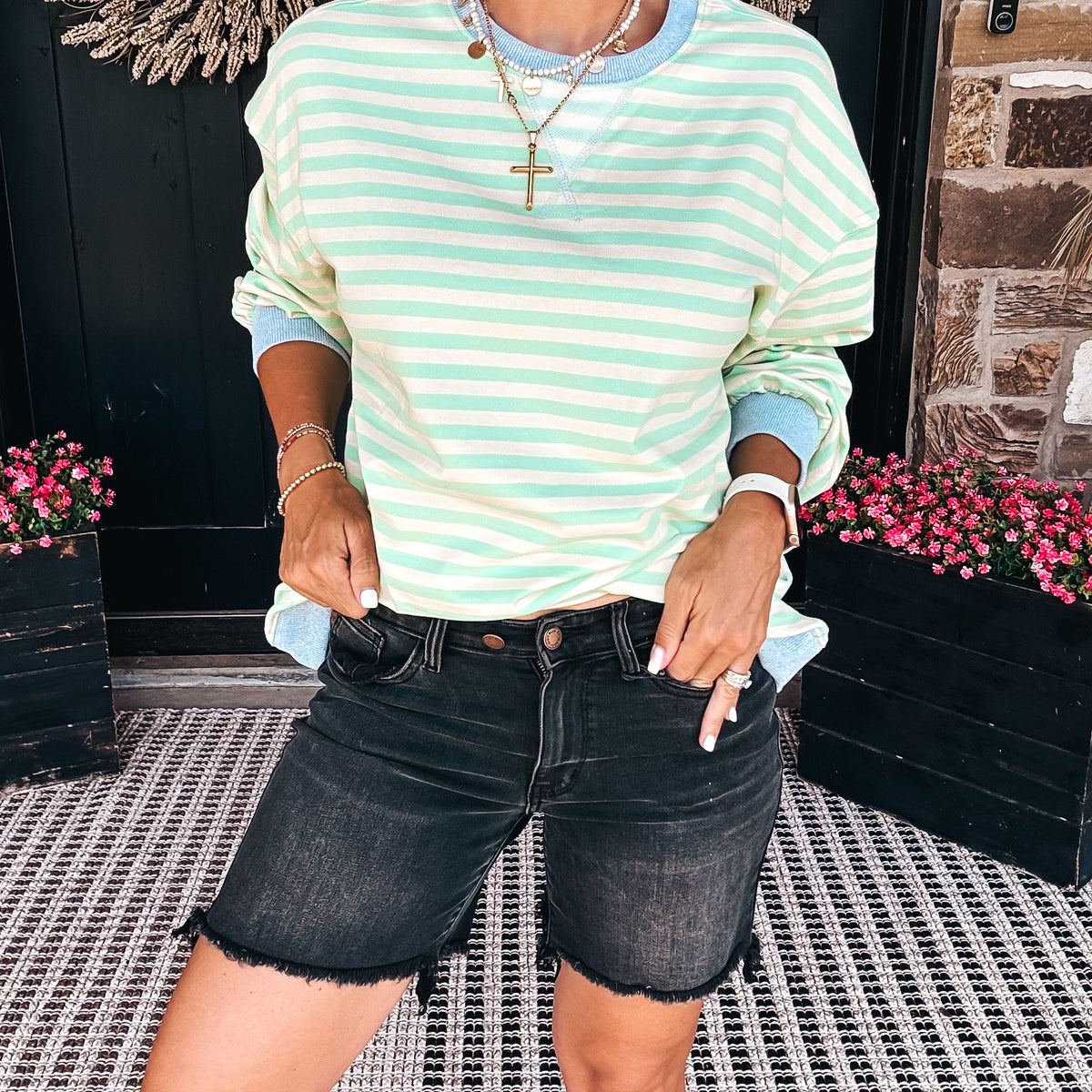 Definitely Dad Denim Shorts