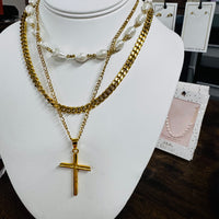 Thin Chain Gold Necklace
