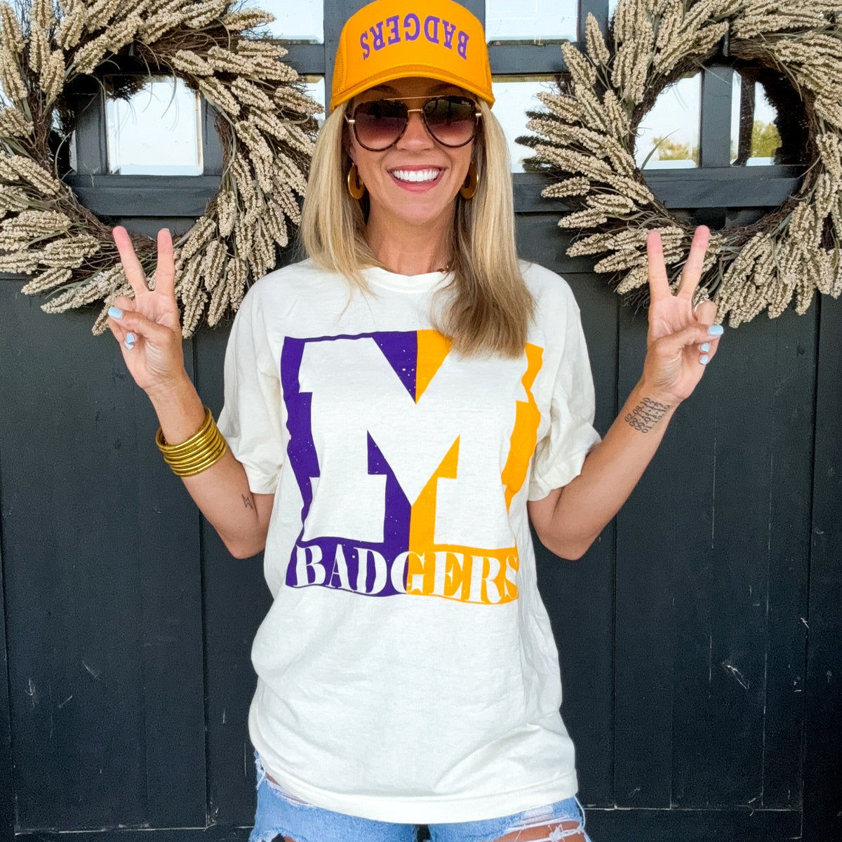 M Badgers Spirit Tee