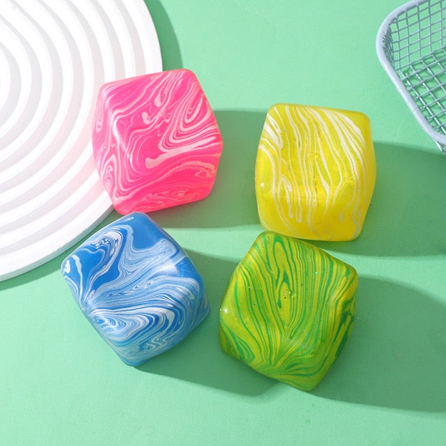 Squishy Swirly Cube Toy