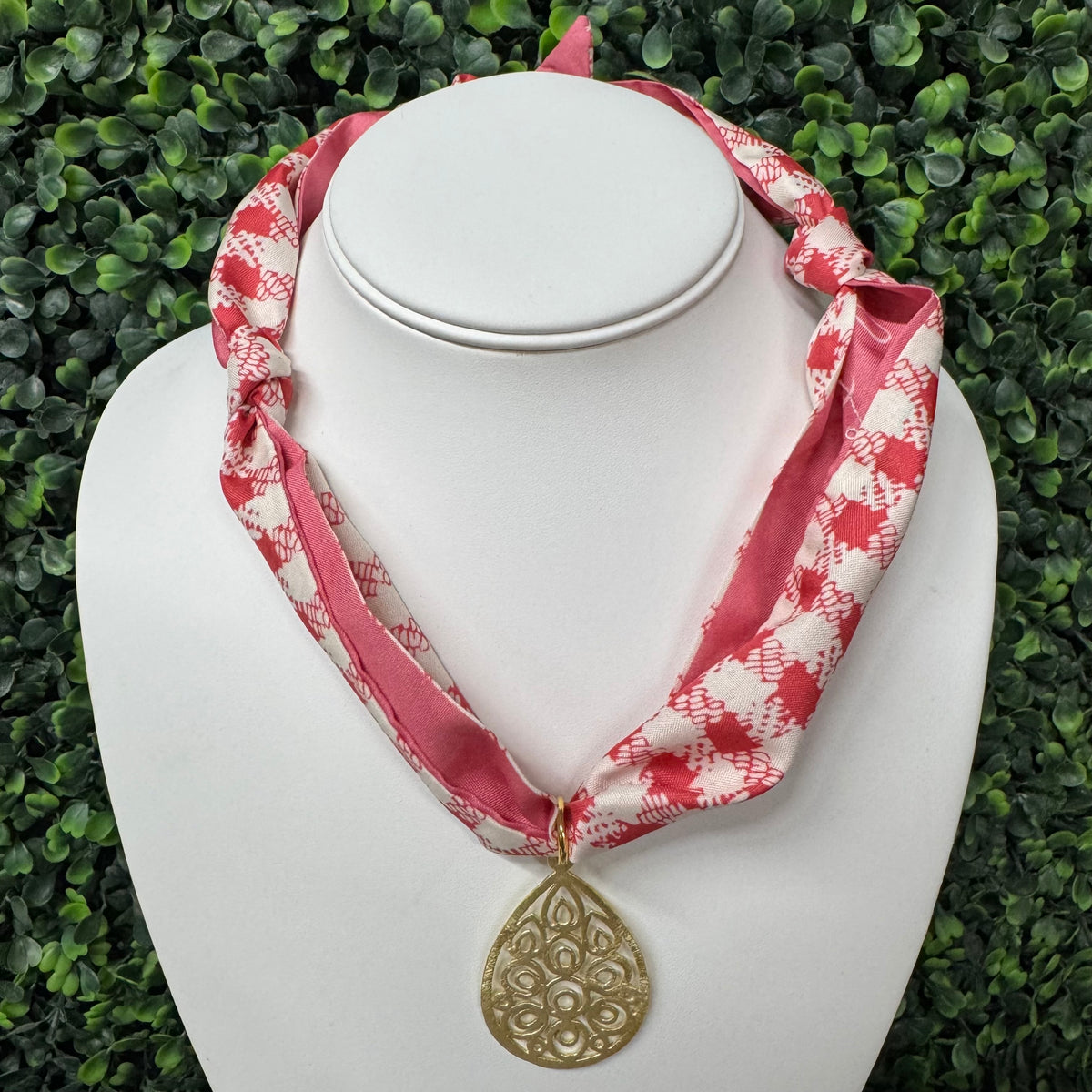 Scarf Charm Necklace