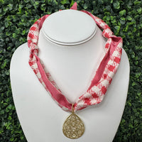 Scarf Charm Necklace