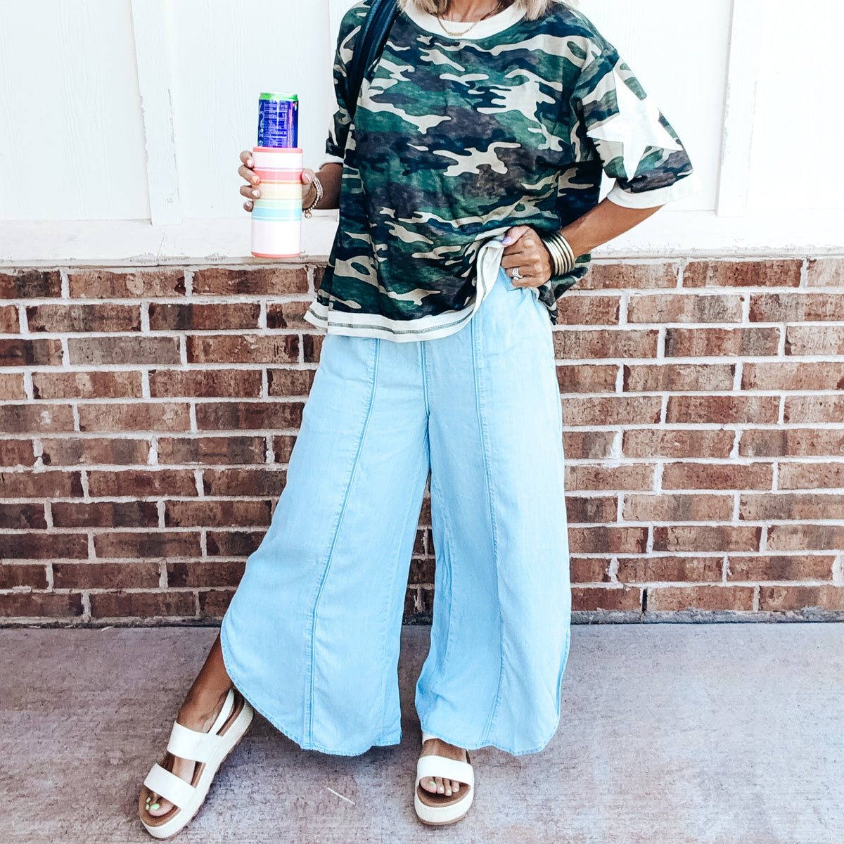 Tulip Chambray Jeans