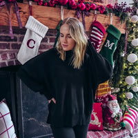 Holiday Hues Sweater - BLACK
