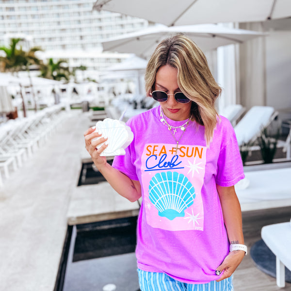 Sea + Sun Club Tee