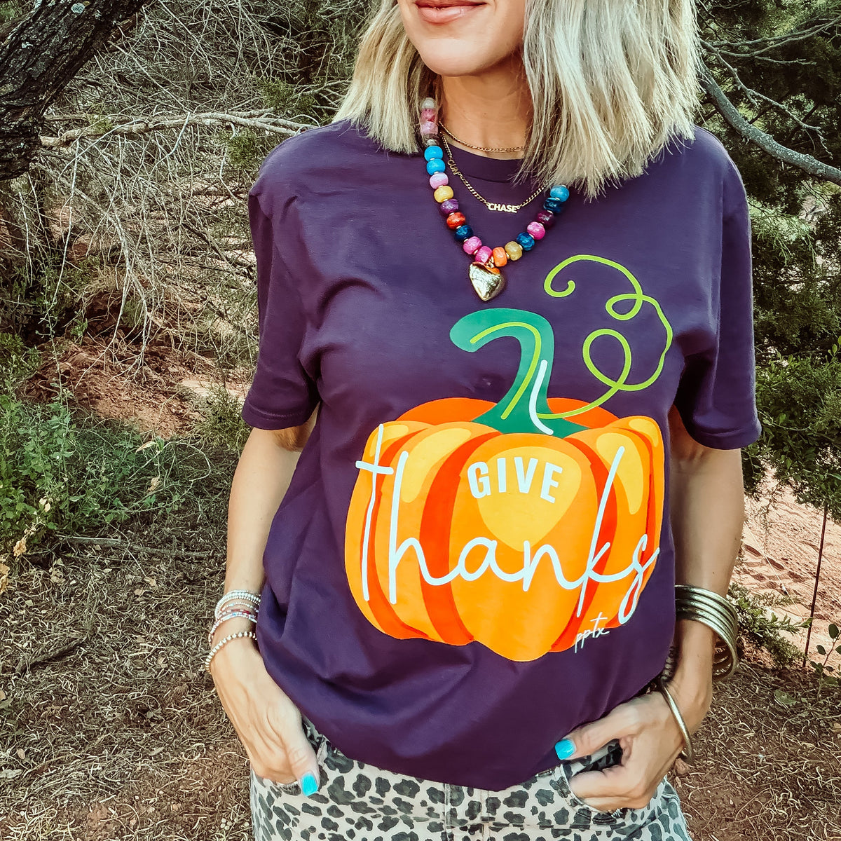 Give Thanks Pumpkin Tee