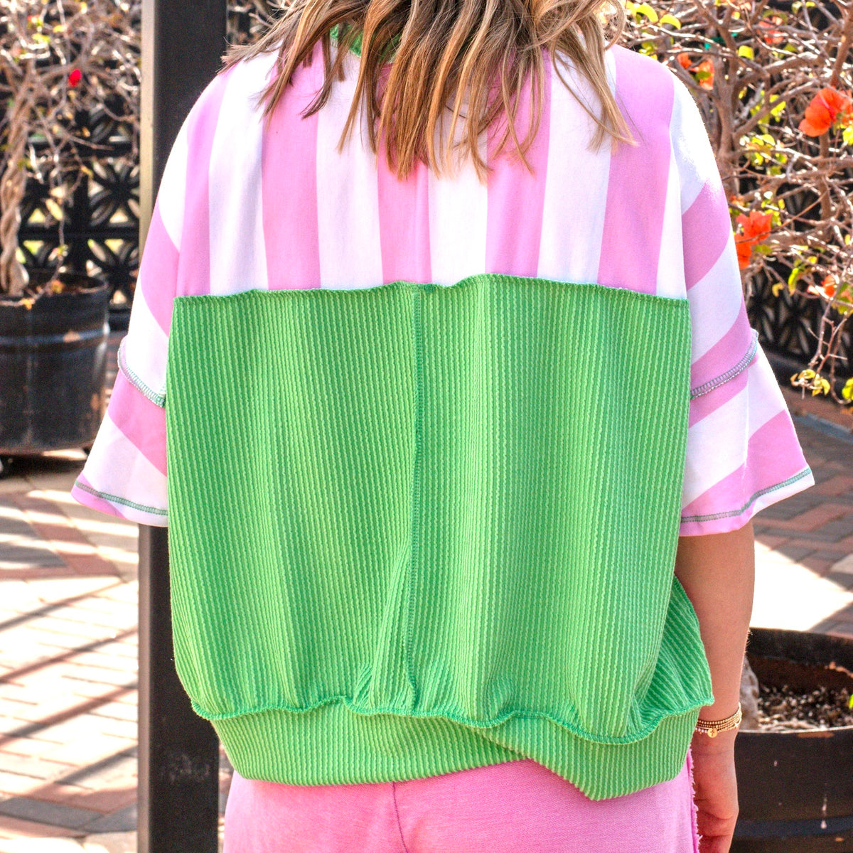 Spring Staple Top - PINK