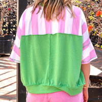 Spring Staple Top - PINK