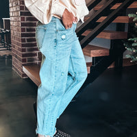 Brandi Cropped Barrel Jeans
