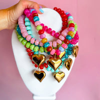 Lolly Heart Necklaces