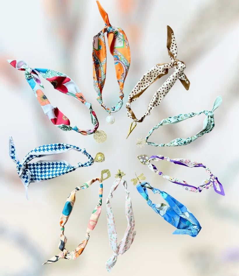 Scarf Charm Necklace