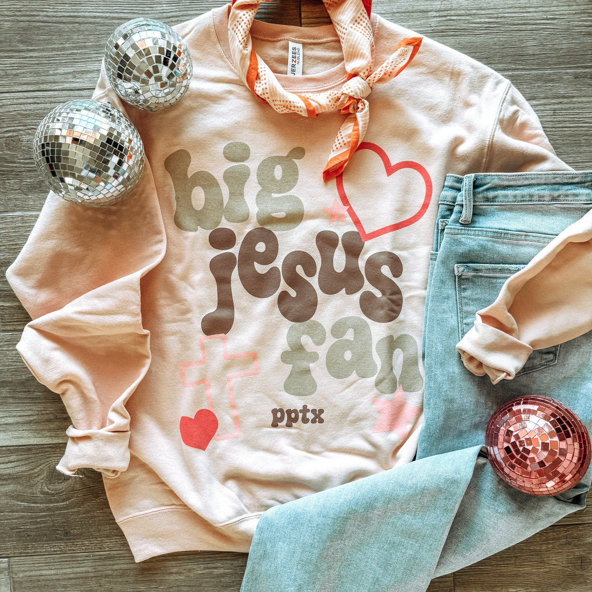 Big Jesus Fan Sweatshirt