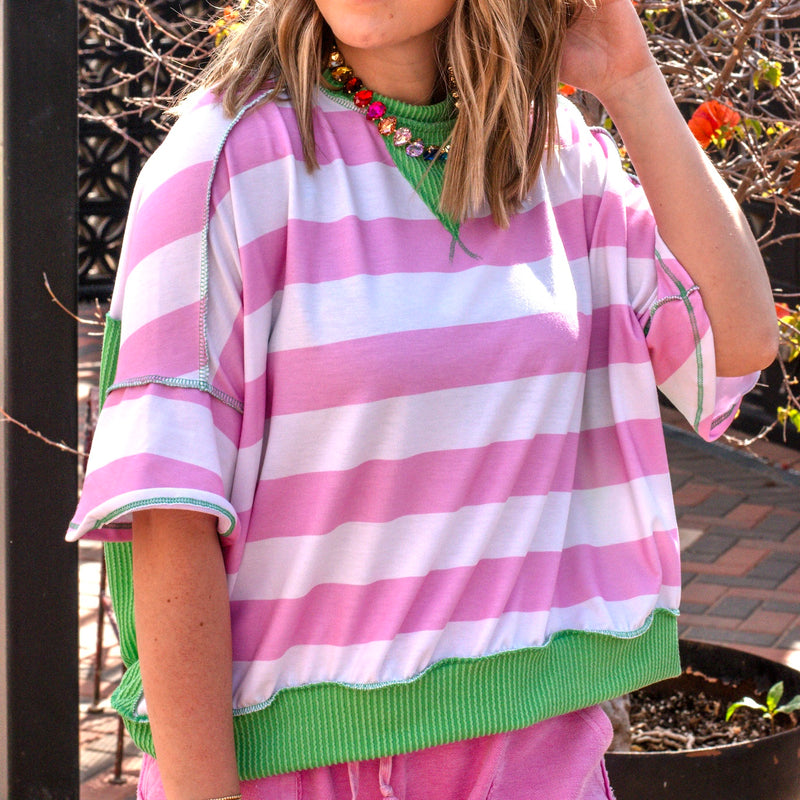 Spring Staple Top - PINK