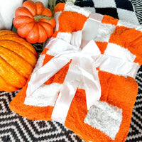 Checkered Spooky Blankets
