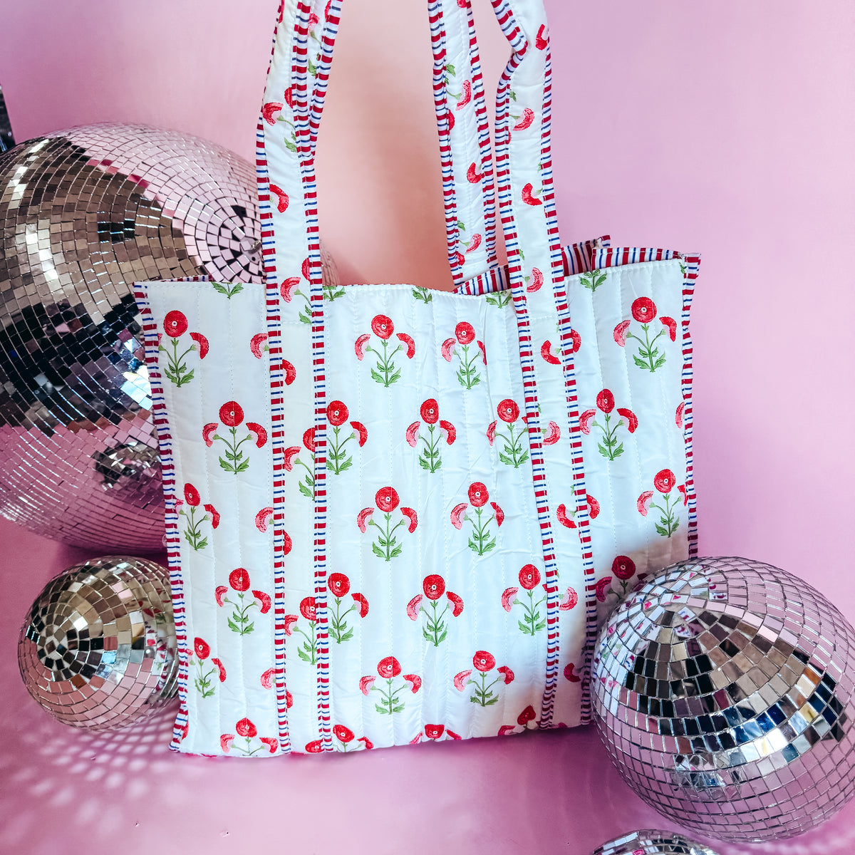 Quilted Tote Bags- 4 Options