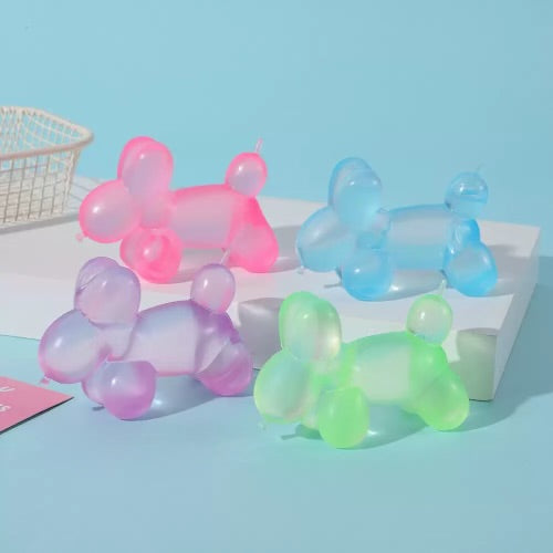 Squishy Solid Balloon Dog Toy