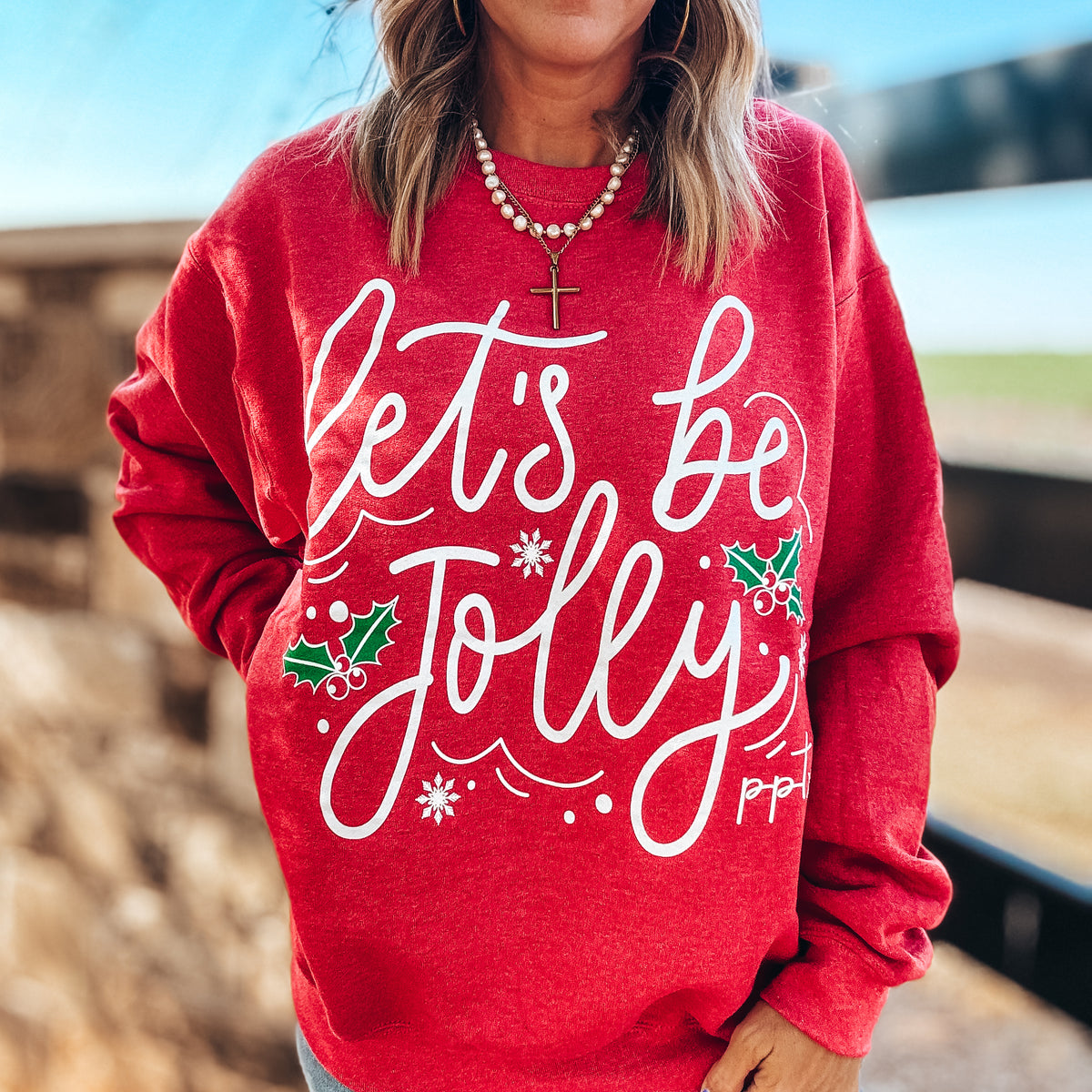 Let's Be Jolly Sweatshirt