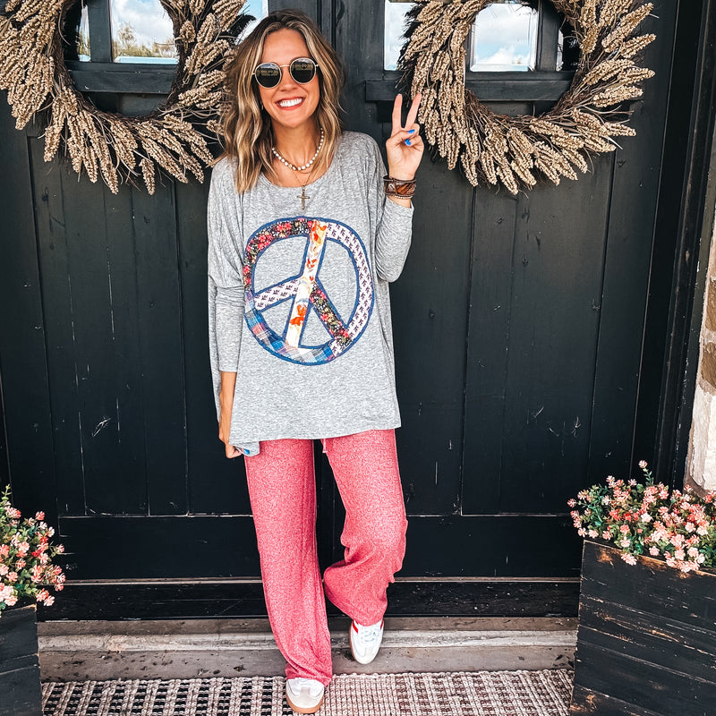 Leanne Lounge Pants - RED