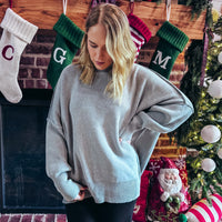Holiday Hues Sweater - GREY