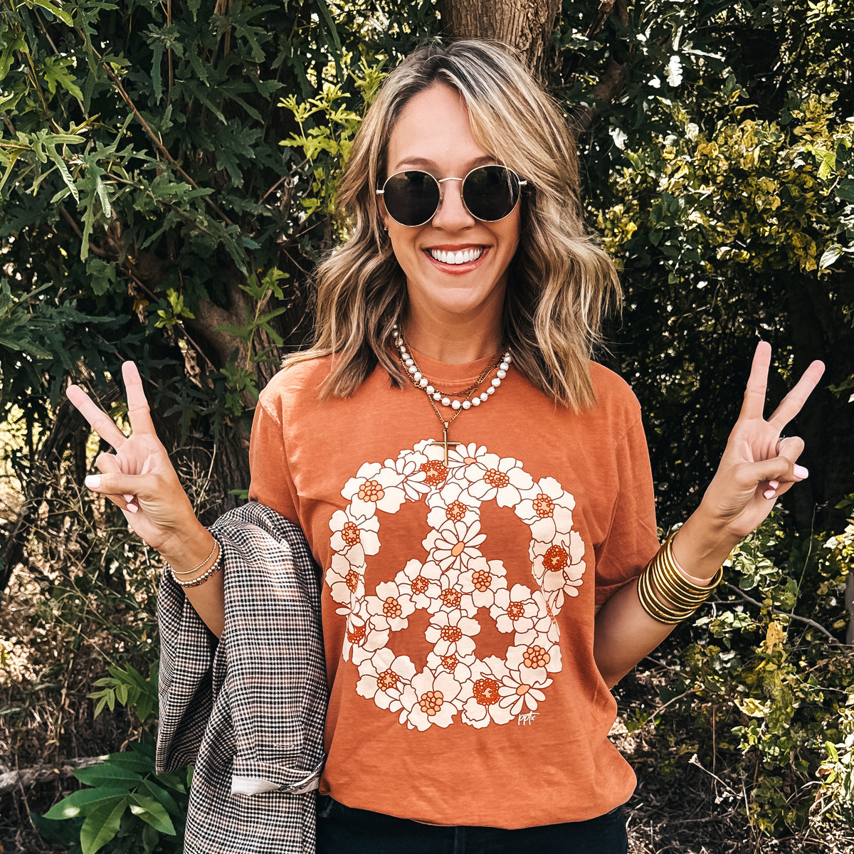 Peace Flower Tee