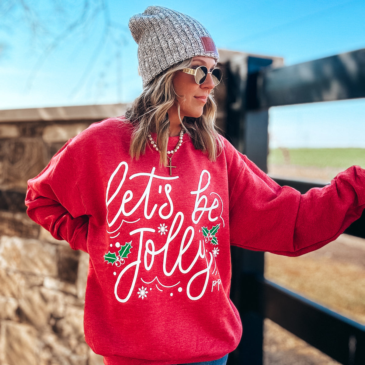 Let's Be Jolly Sweatshirt